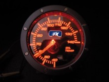 Ceas temperatura ulei rosu