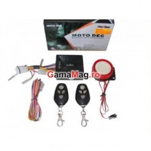 Alarma motocicleta cu pornire motor