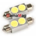 2 Led numar inmatriculare / plafoniera metalic